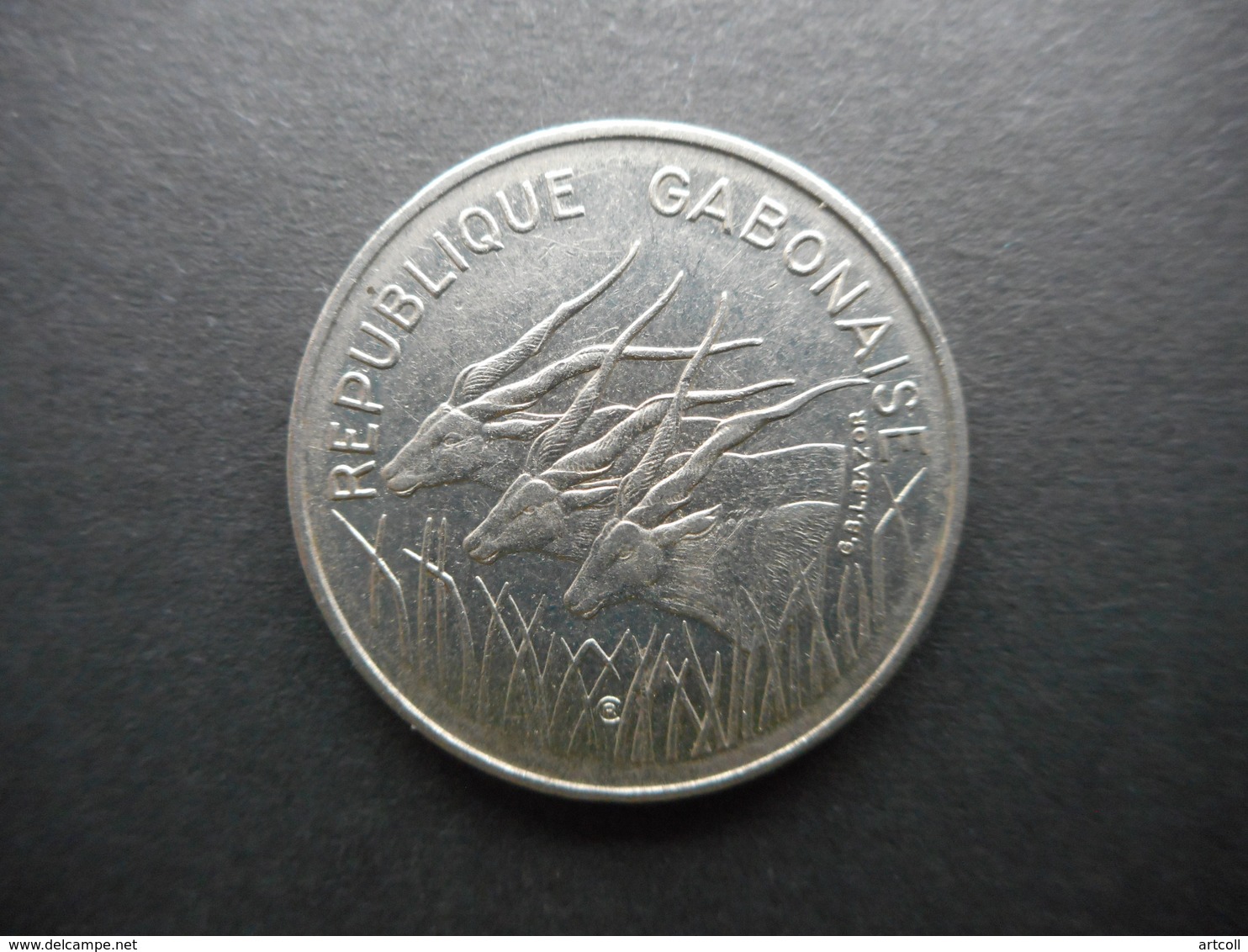 Gabon 100 Francs 1975 - Gabon