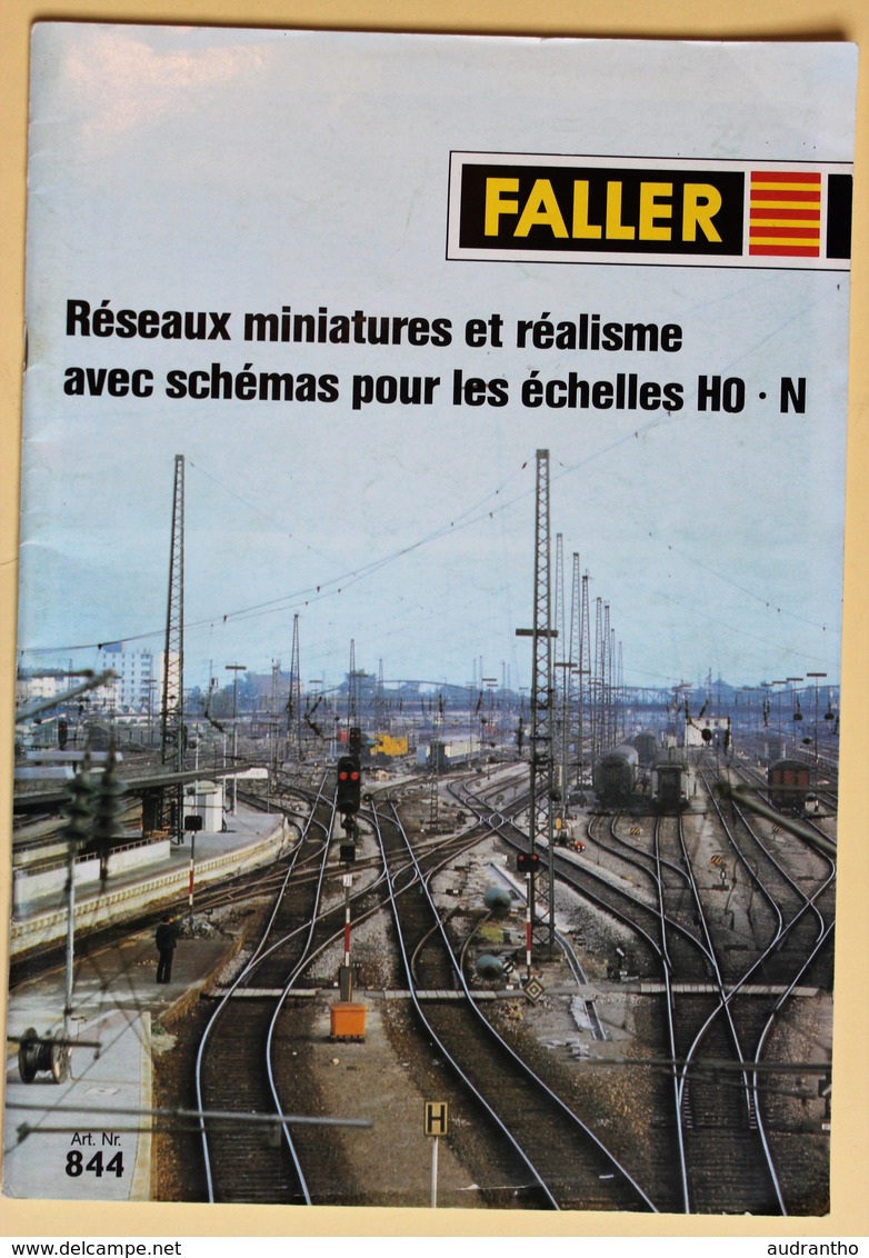 Catalogue Faller 844 Train électrique Réseaux Miniatures Et Réalisme échelles HO.N - French