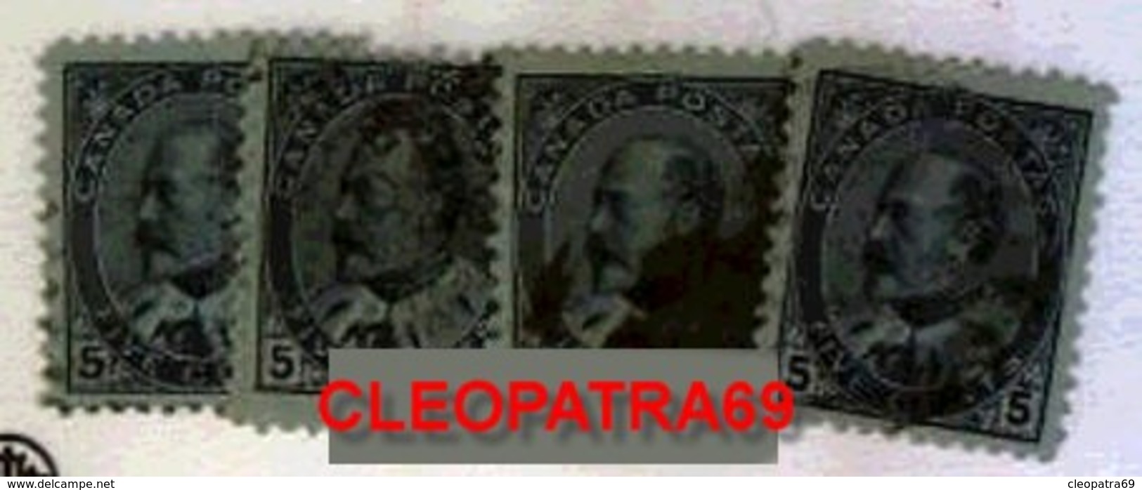 CANADA 1903 # 91 4 SHADES USED   2473 - Unused Stamps