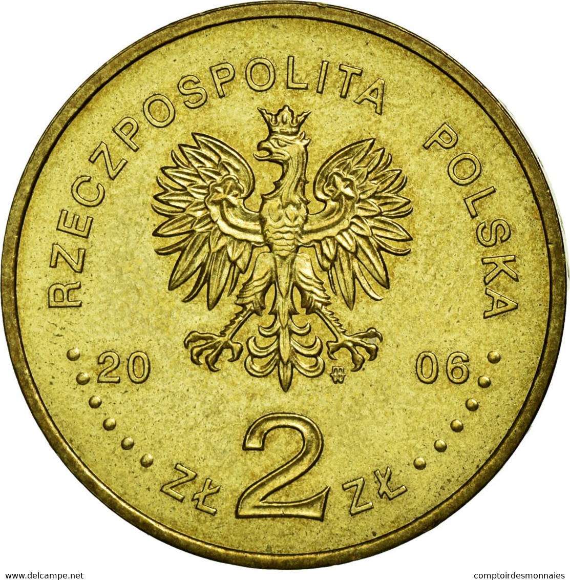 Monnaie, Pologne, MISTRZOSTWA SWIATA W PItCE NOZNEJ NIEMCY - FIFA, 2 Zlote - Pologne