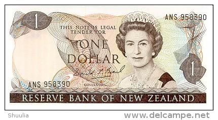 New Zealand 1 Dollar  1989-91 Pick 169c UNC - Nouvelle-Zélande