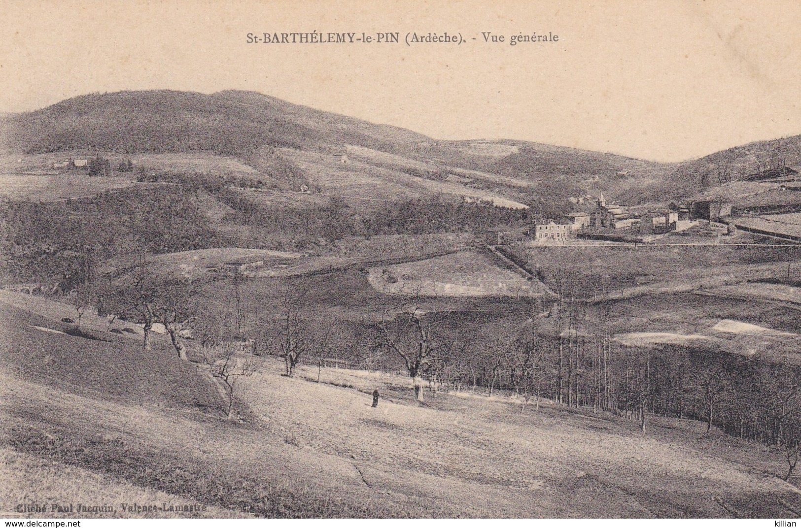 St -barthélemy-le-pin Vue Generale - Autres & Non Classés