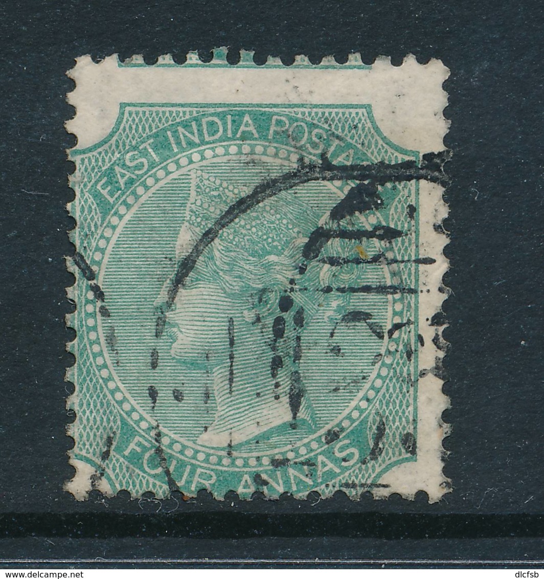 INDIA, 1867 4As Die I - 1854 Britse Indische Compagnie