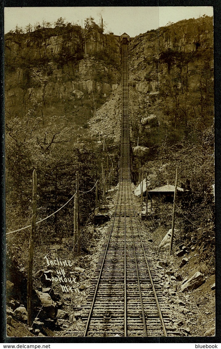 Ref 1244 - 1907 Postcard Railway Line At Lookout Mountain Chattanooga Tennessee USA To UK - Chattanooga