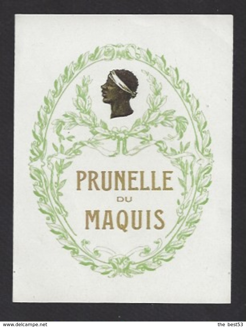 Etiquette  De Prunelle Du Maquis  -   Corse   (20) - Autres & Non Classés