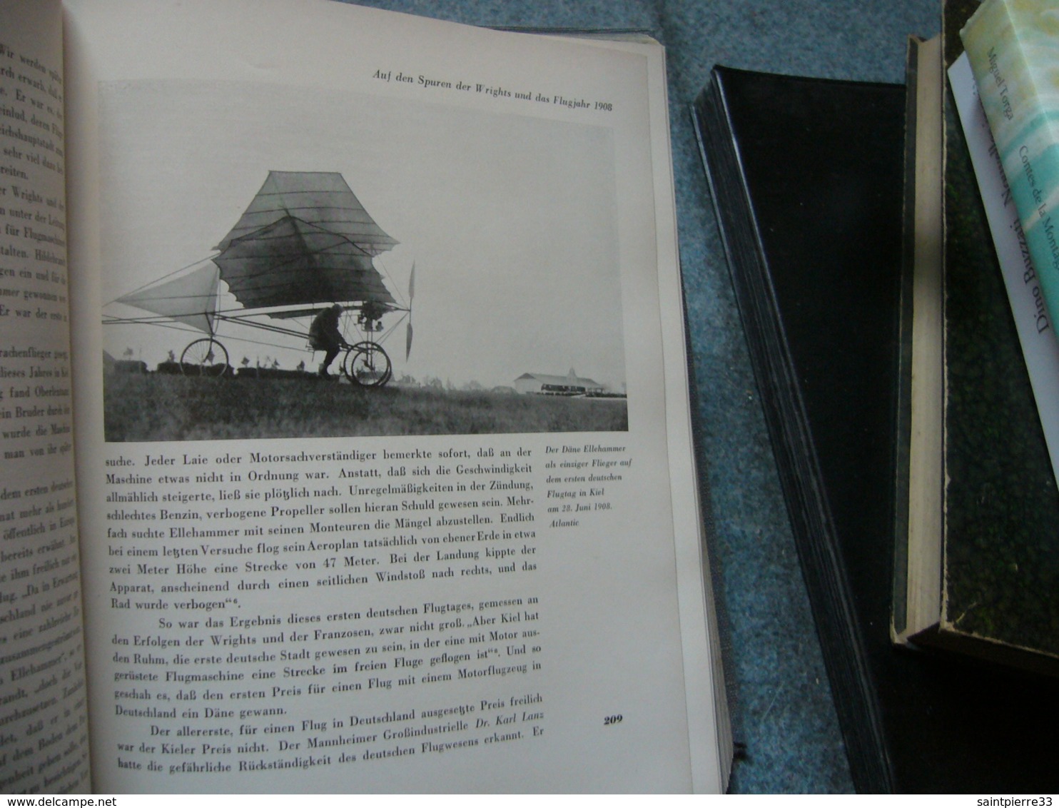 Aviation Aeronautique Avion  Peter Supf  Das Buch Der Deutschen Fluggeschichte - Old Books