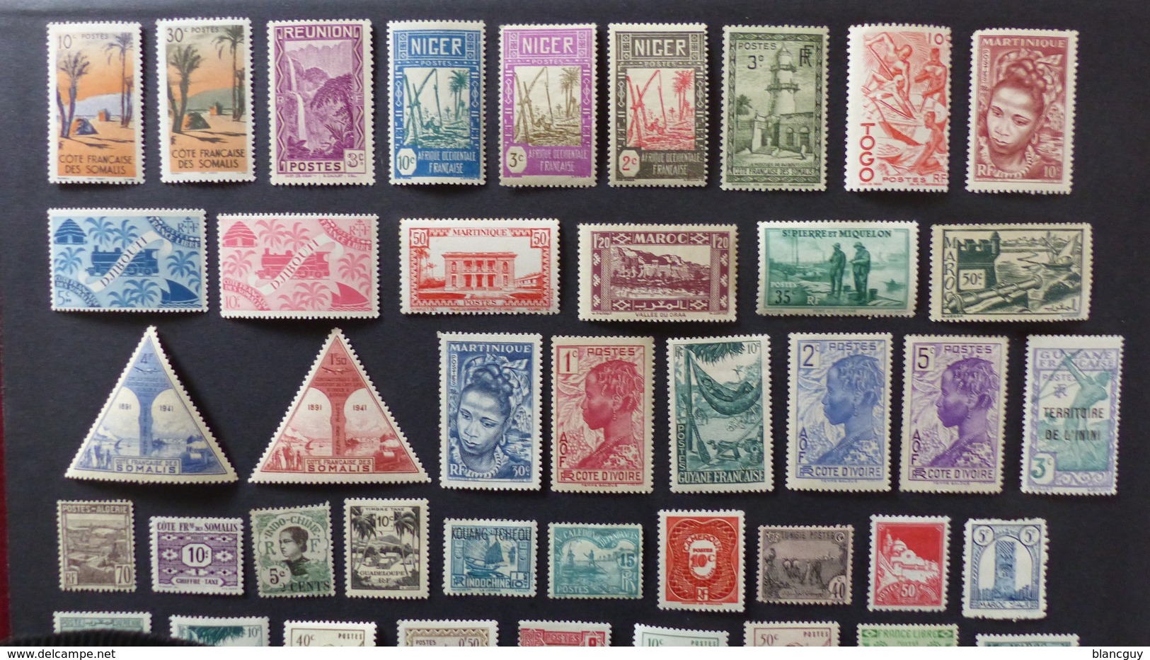 Colonies Françaises - 100 Timbres Neufs Tous Diffèrents - Lots & Kiloware (mixtures) - Max. 999 Stamps
