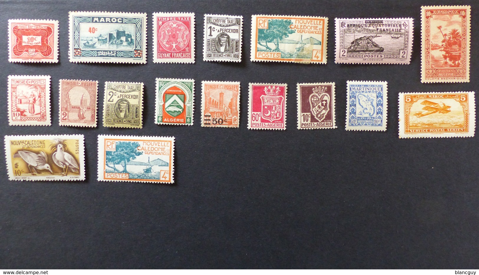 Colonies Françaises - 100 Timbres Neufs Tous Diffèrents - Lots & Kiloware (mixtures) - Max. 999 Stamps