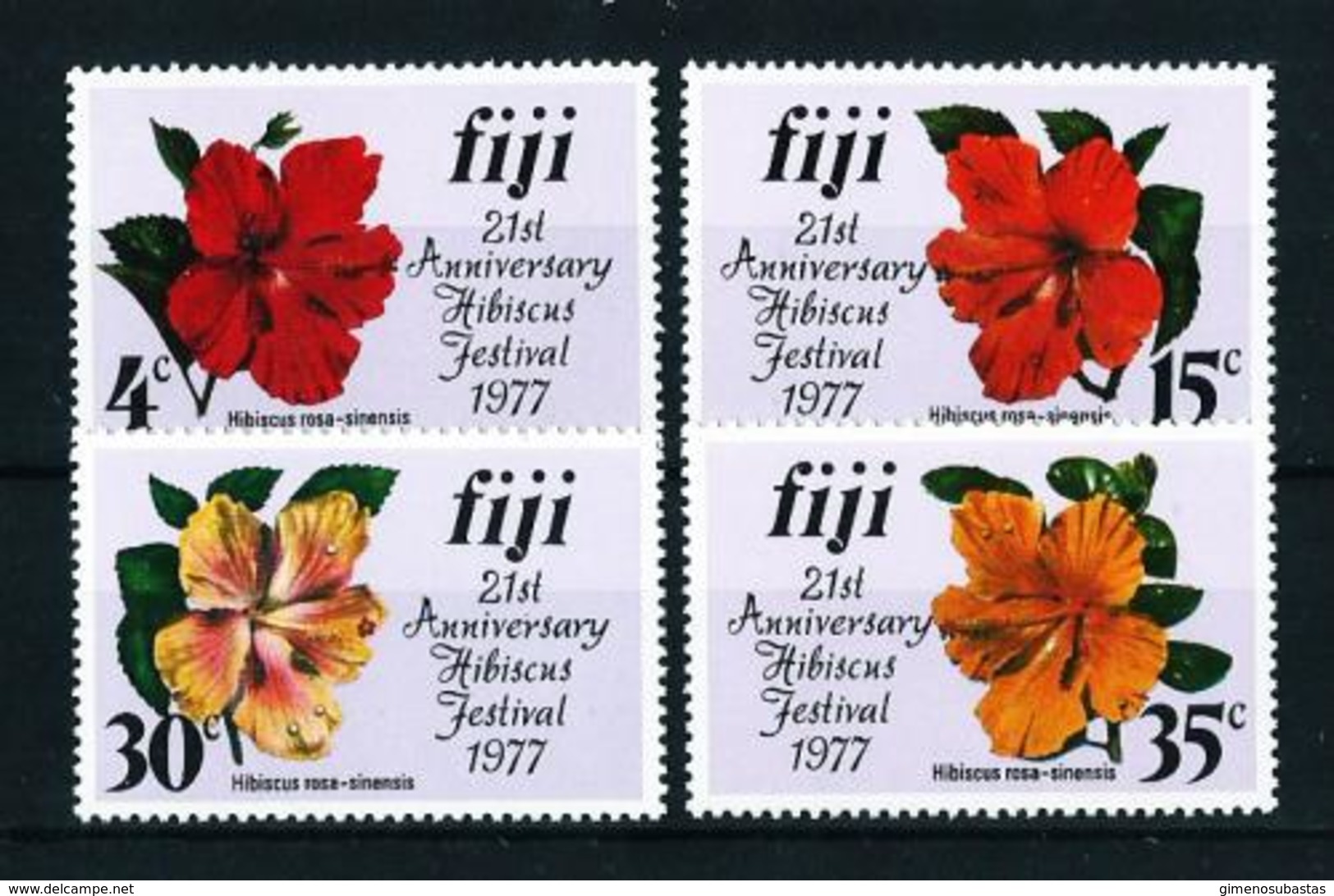 Fiji Nº Yvert 356/9 En Nuevo - Fiji (1970-...)
