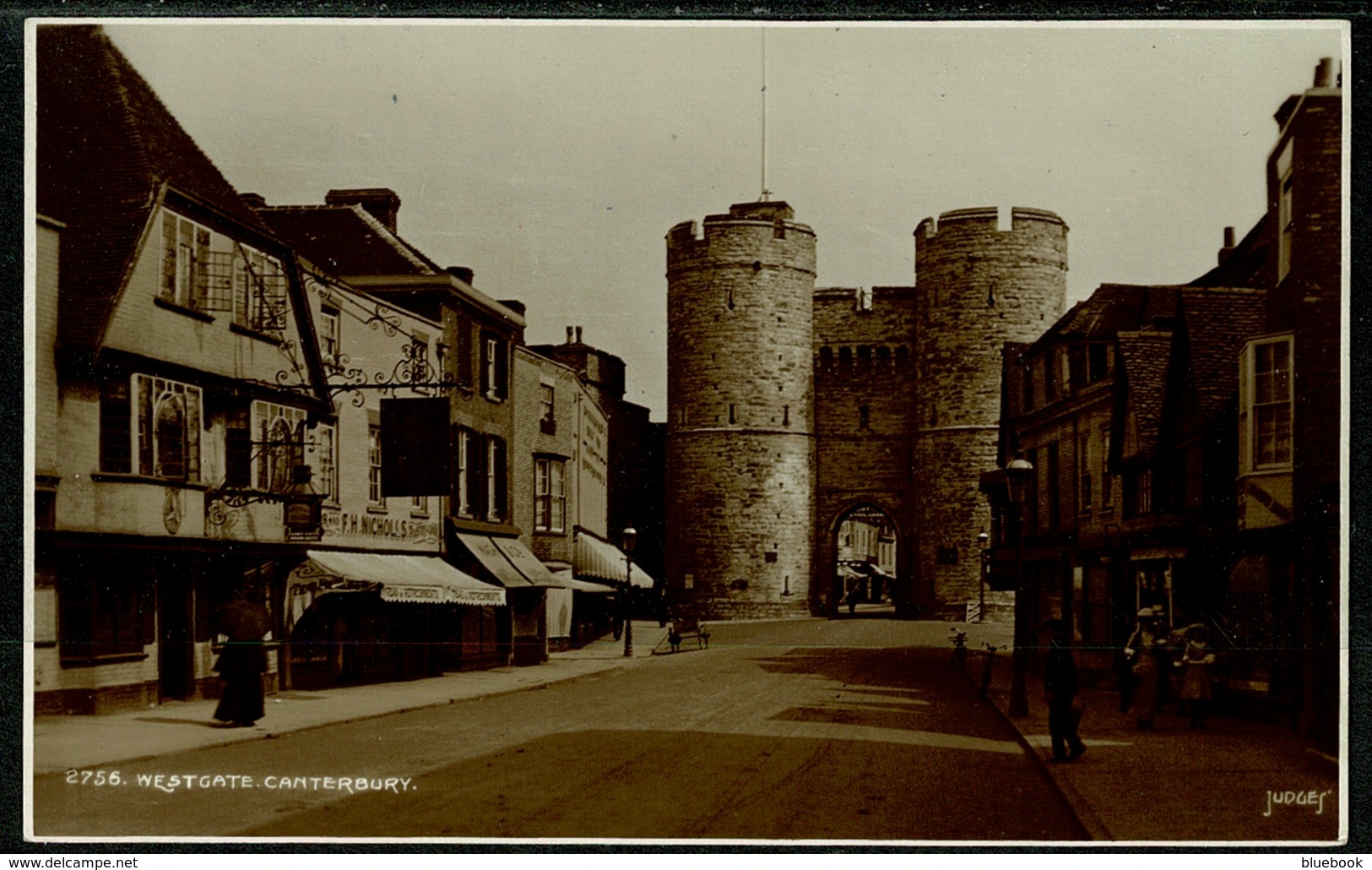 Ref 1246 - Judges Real Photo Postcard - Westgate Canterbury Kent - Canterbury