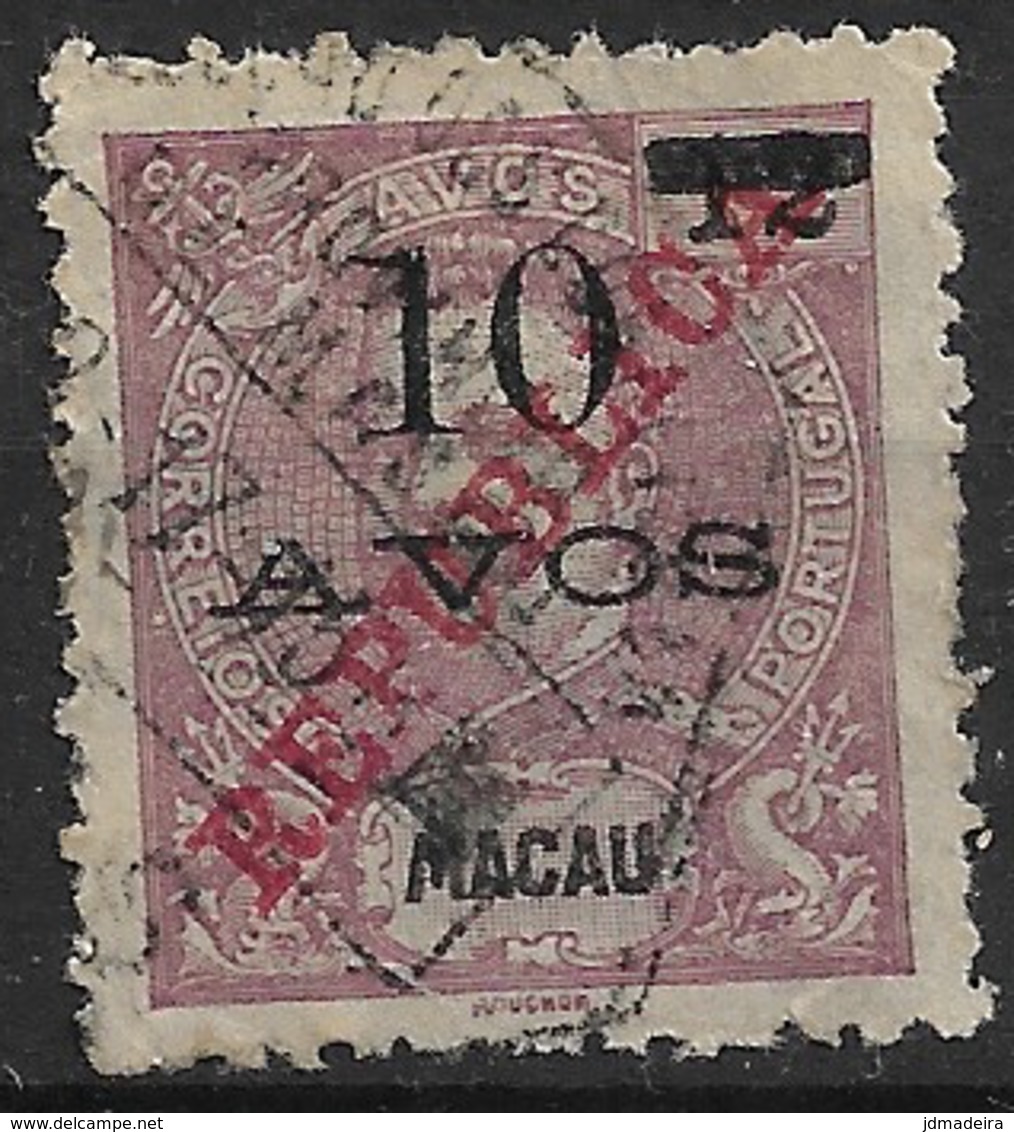 Macau Macao – 1915 King Luiz Surcharged And Overprinted REPUBLICA - Nuevos