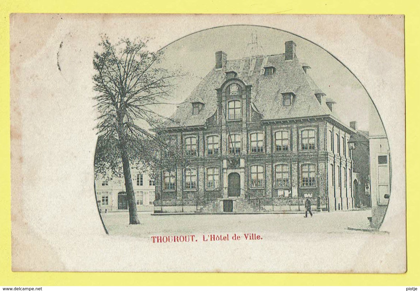 * Torhout - Thourout * (Wereldpostvereeniging) Hotel De Ville, Stadhuis, Town Hall, Rare, Old, Unique, TOP - Torhout