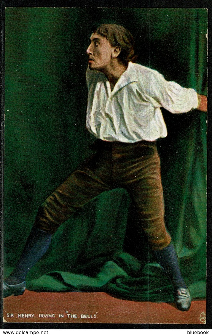 Ref 1247 - Raphael Tuck Postcard - Sir Henry Irving As Mathias (2) "The Bells" Actor Stage - Other & Unclassified