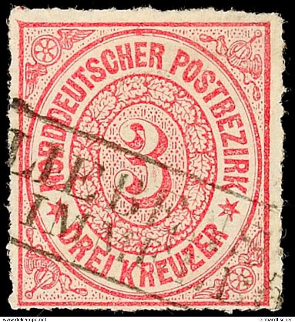 "LIEBENSTEIN IMMELBORN" - Postablage-Ra2, Klar Auf Kabinettstück NDP 3 Kr., Katalog: NDP9 O - Sonstige & Ohne Zuordnung