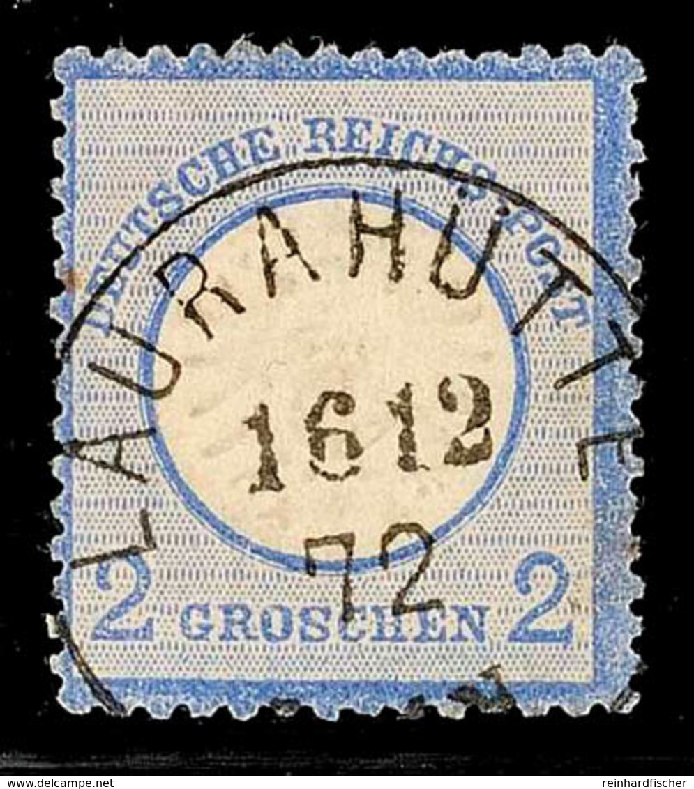 "LAURAHÜTTE 16 12 72" - K1, OPD Oppeln, Zentrisch Klar Auf 2 Gr. Großer Brustschild, Oben Rechts Minimal Hell, Katalog:  - Other & Unclassified