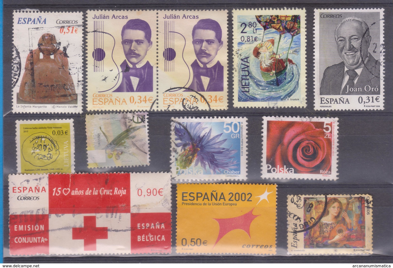 LOTE DE SELLOS USADOS  / LOT OF USED STAMPS   S-1765 - Otros & Sin Clasificación