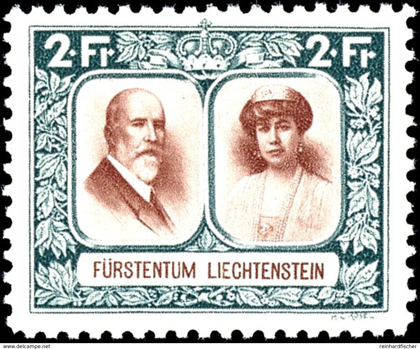1930, 3 Rp. - 2 Fr., Freimarken, Postfrisch Komplett, Mi. 2.200.-, Katalog: 94/07 ** - Liechtenstein