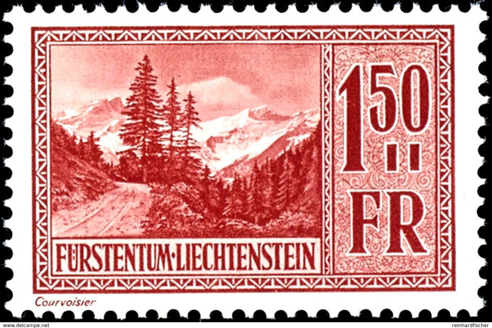 3 Rp. - 1,50 Fr. Freimarken, Komplett Postfrisch, Mi. 300.-, Katalog: 126/39 ** - Liechtenstein