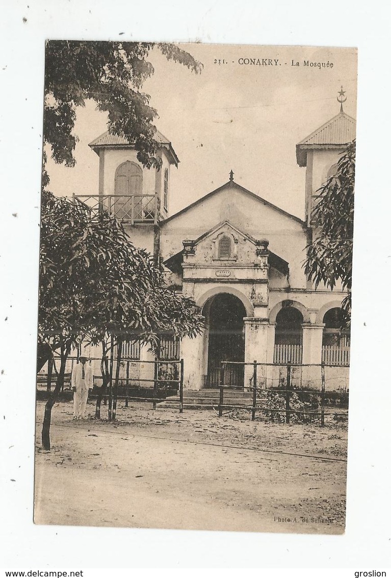 CONAKRY 211 LA MOSQUEE 1931 - Guinée Française