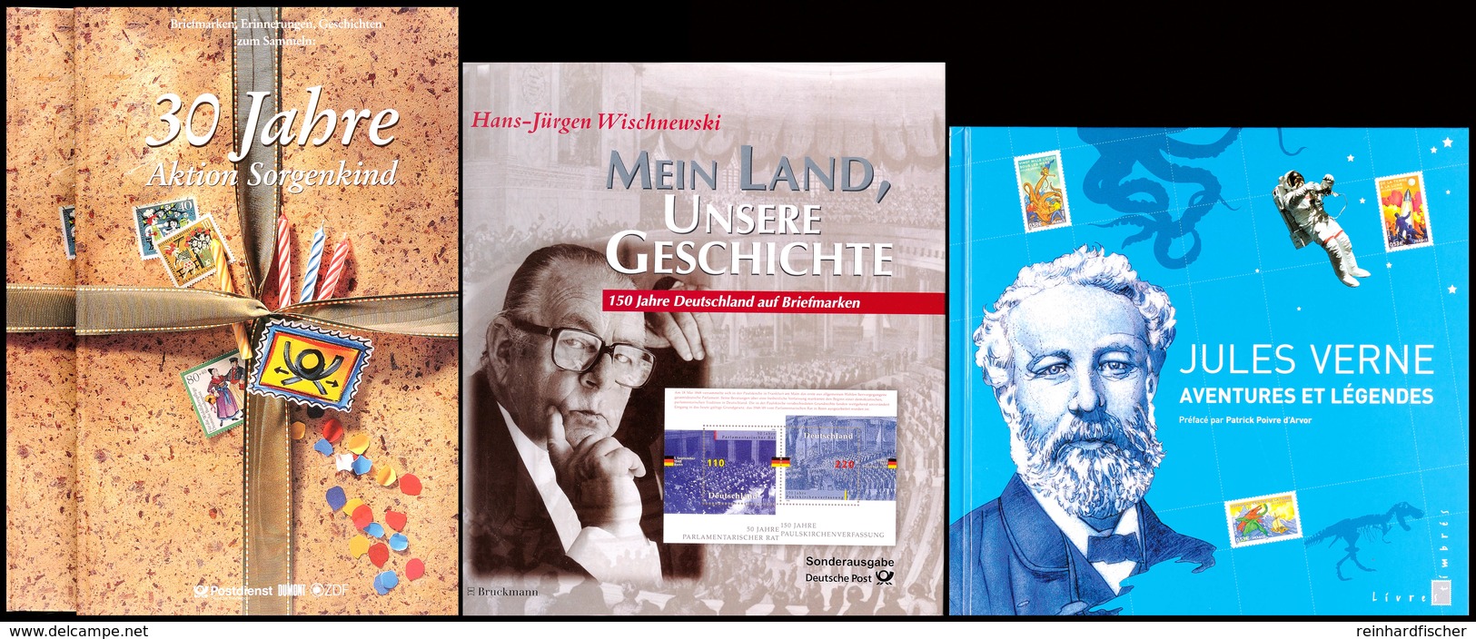 Wischnewski, Mein Land, Unsere Geschichte, 150 Jahre Briefmarken In Deutschland, Sonderausgabe Deutsche Post, 256 Seiten - Other & Unclassified