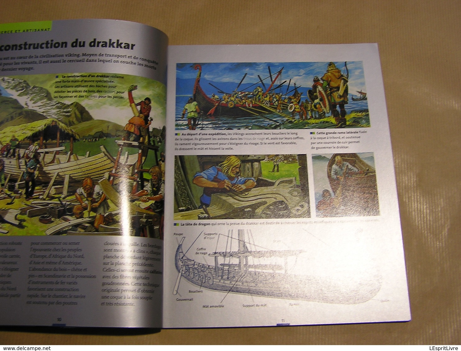 LES VIKINGS Princes des Mers Explorateurs des Terres Histoire Viking Marine Archéologie Angleterre Scandinavie Drakkar