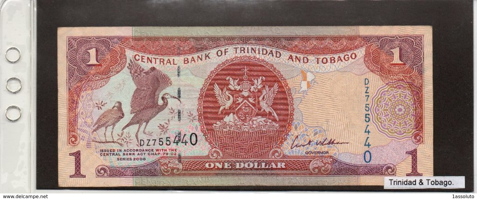 Banconota Trinidad & Tobago 1 Dollar - Trinidad En Tobago