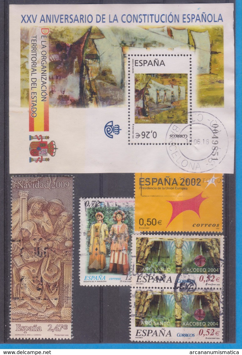 ESPAÑA / SPAIN  LOTE DE SELLOS USADOS  / LOT OF USED STAMPS   S-1771 - Autres & Non Classés