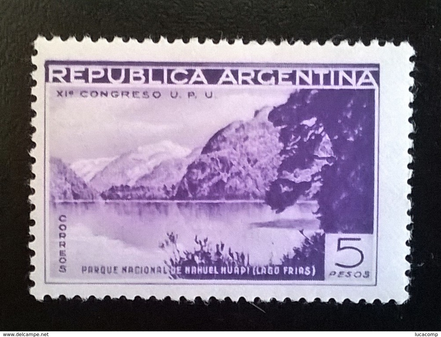 Argentina, Sello GJ 830 XI Congreso De La UPU 5P 1939 MINT L11152 - Nuevos