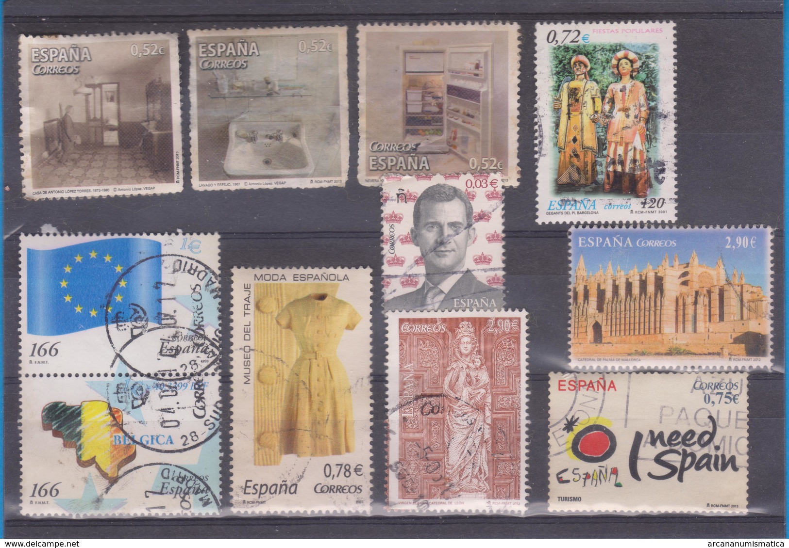 ESPAÑA / SPAIN  LOTE DE SELLOS USADOS  / LOT OF USED STAMPS   S-1773 - Otros & Sin Clasificación