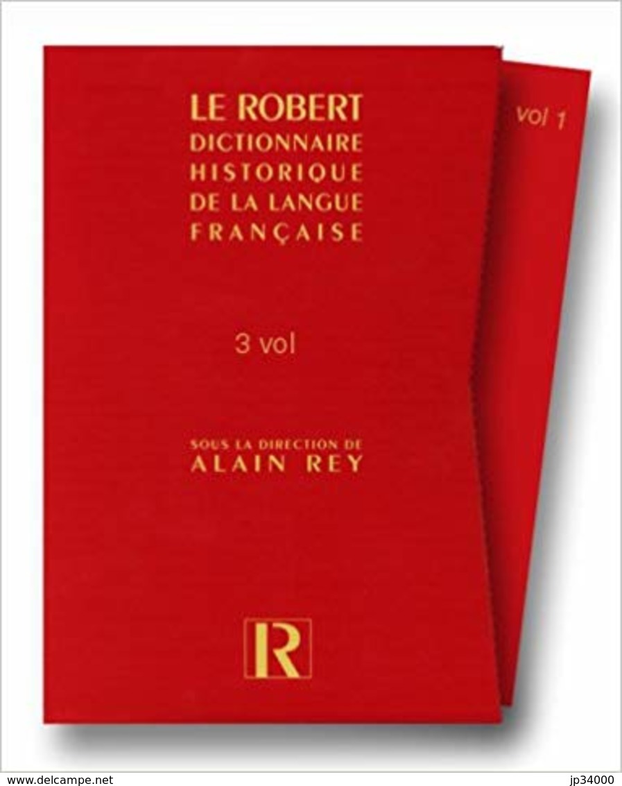 Dictionnaire Historique De La Langue Française - Le Robert Relié – Coffret 3 Volumes - Dictionnaires