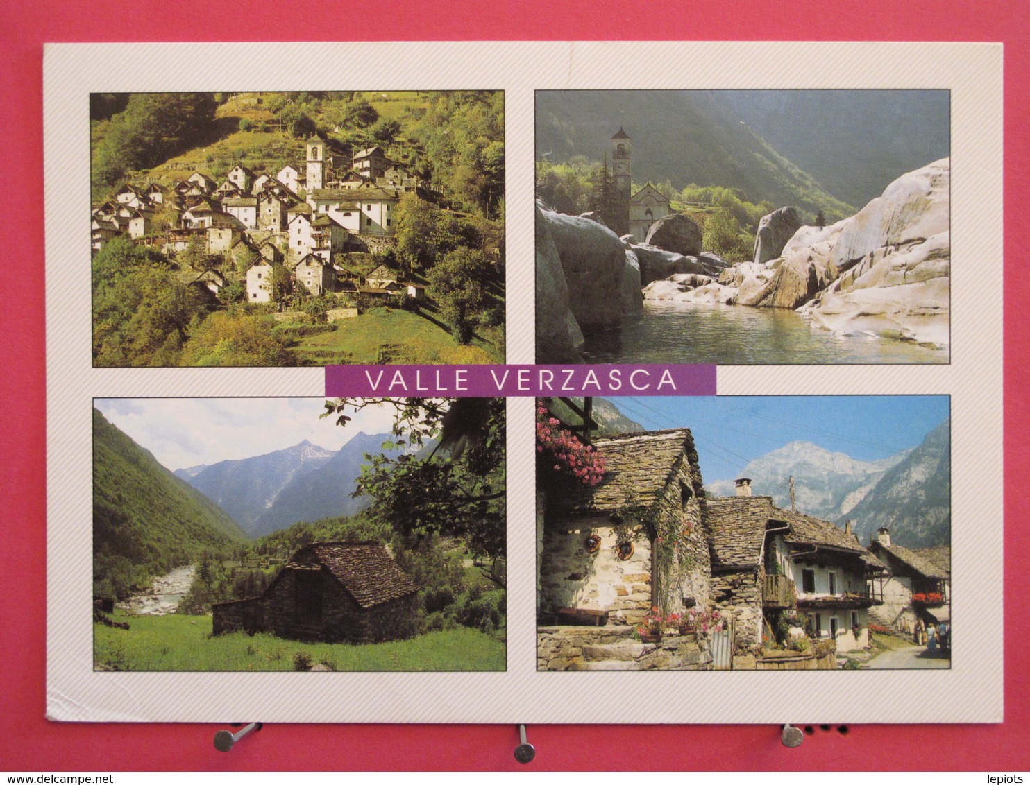 Suisse - Ticino - Valle Verzasca - Joli Timbre - Scans Recto-verso - Verzasca