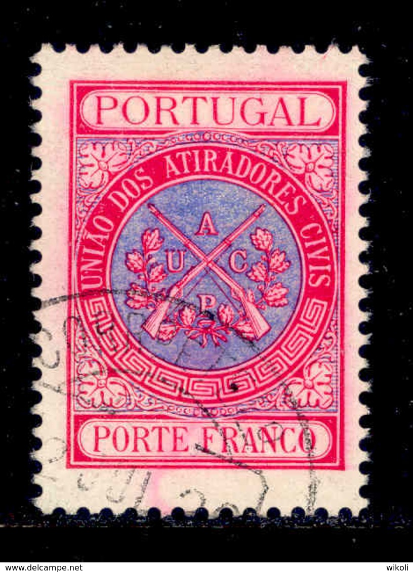! ! Portugal - 1908 Riffles Association - Af. UACP 10 - Used - Oblitérés