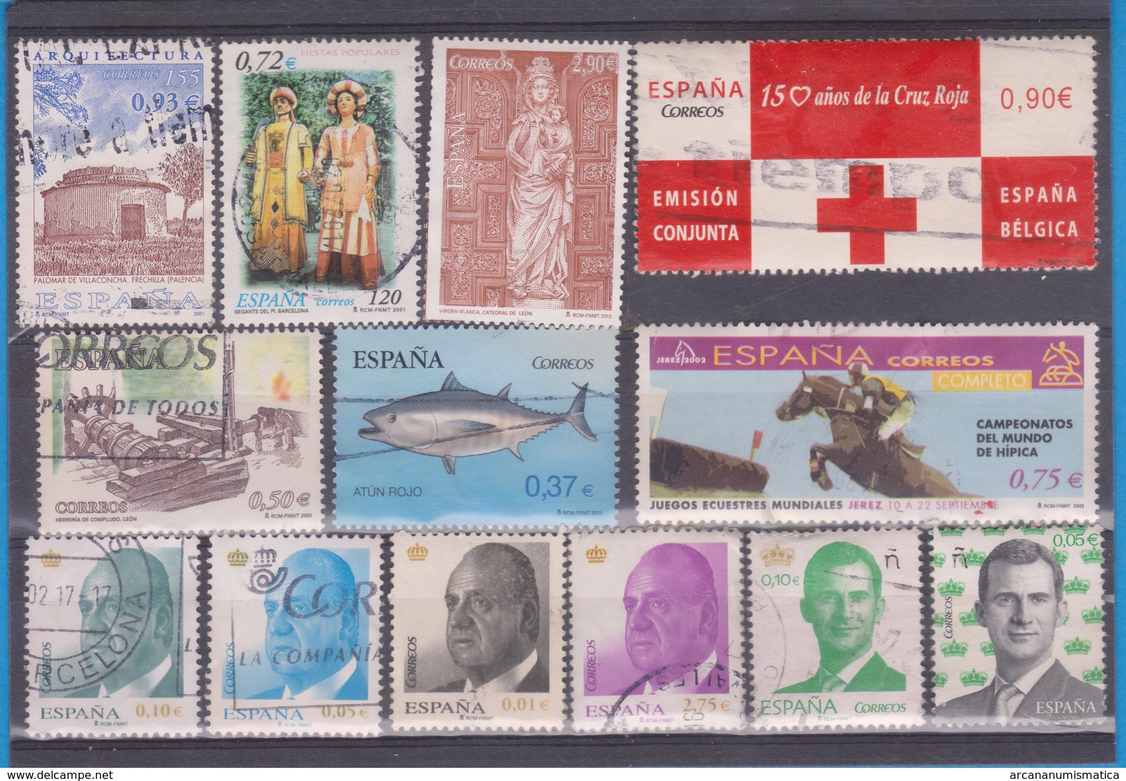 ESPAÑA / SPAIN  LOTE DE SELLOS USADOS  / LOT OF USED STAMPS   S-1774 - Autres & Non Classés