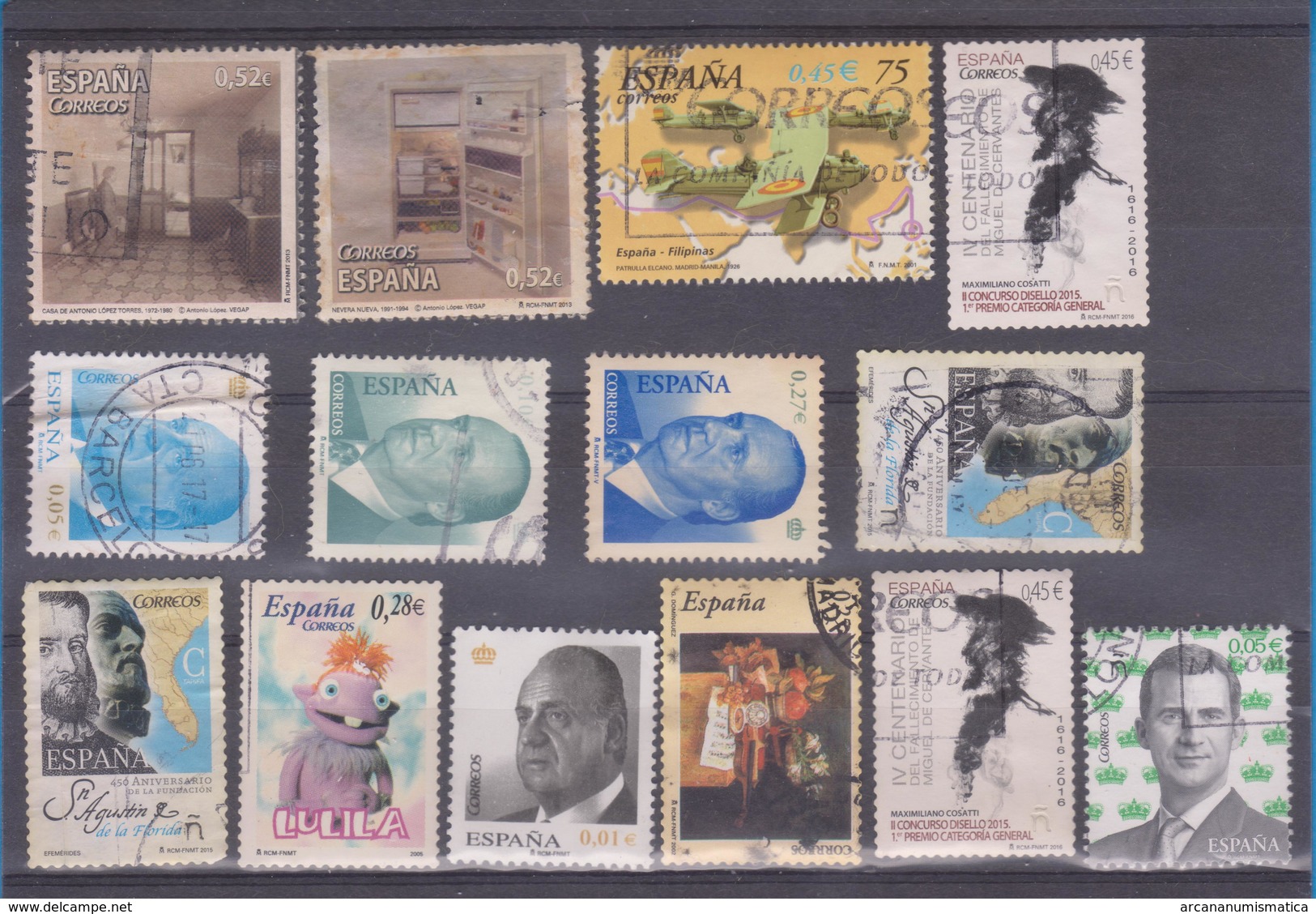 ESPAÑA / SPAIN  LOTE DE SELLOS USADOS  / LOT OF USED STAMPS   S-1775 - Otros & Sin Clasificación