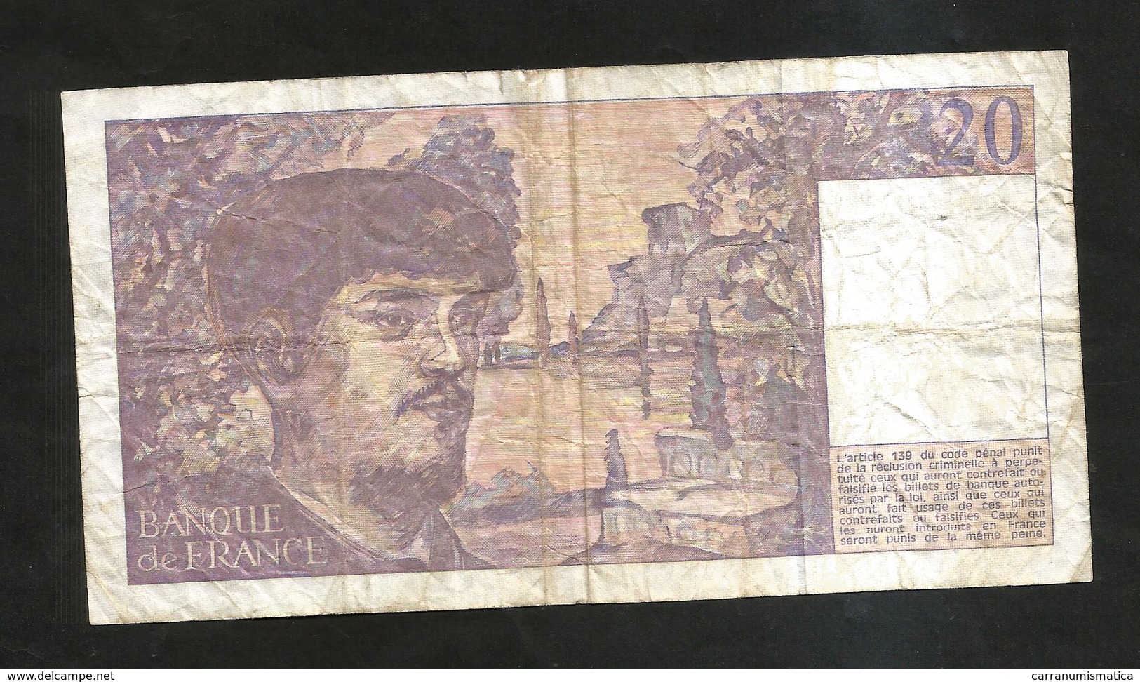 FRANCE - BANQUE De FRANCE - 20 Francs DEBUSSY (1992) - 20 F 1980-1997 ''Debussy''