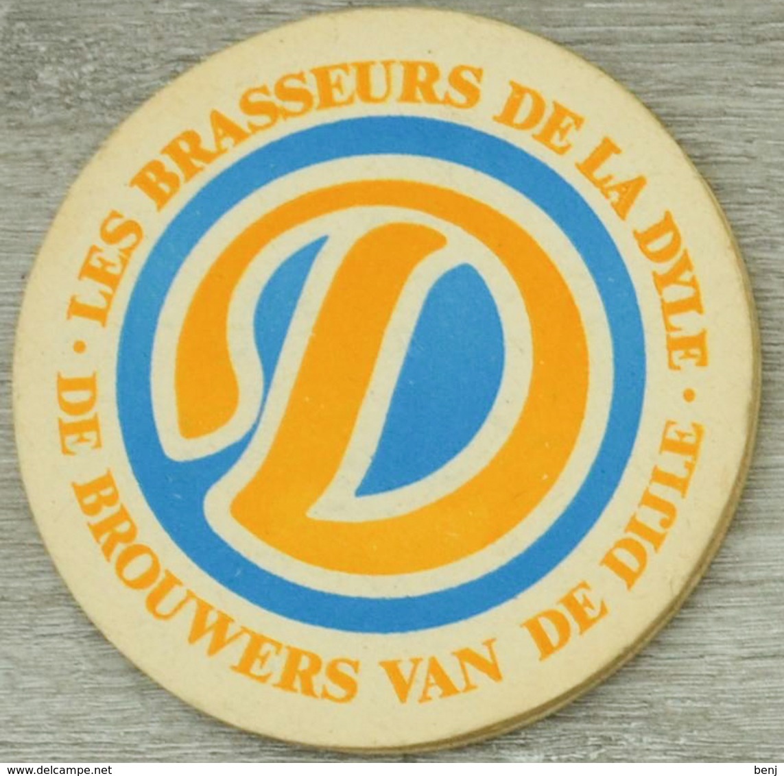 Sous-bock LES BRASSEURS DE LA DYLE DE BROUWERS VAN DE DIJLE Bierdeckel Beermat Bierviltje (CX) - Portavasos