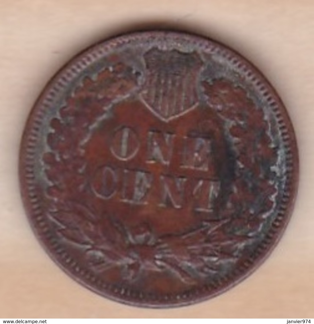 Etats-Unis . One Cent 1898 . Indian Head - 1859-1909: Indian Head