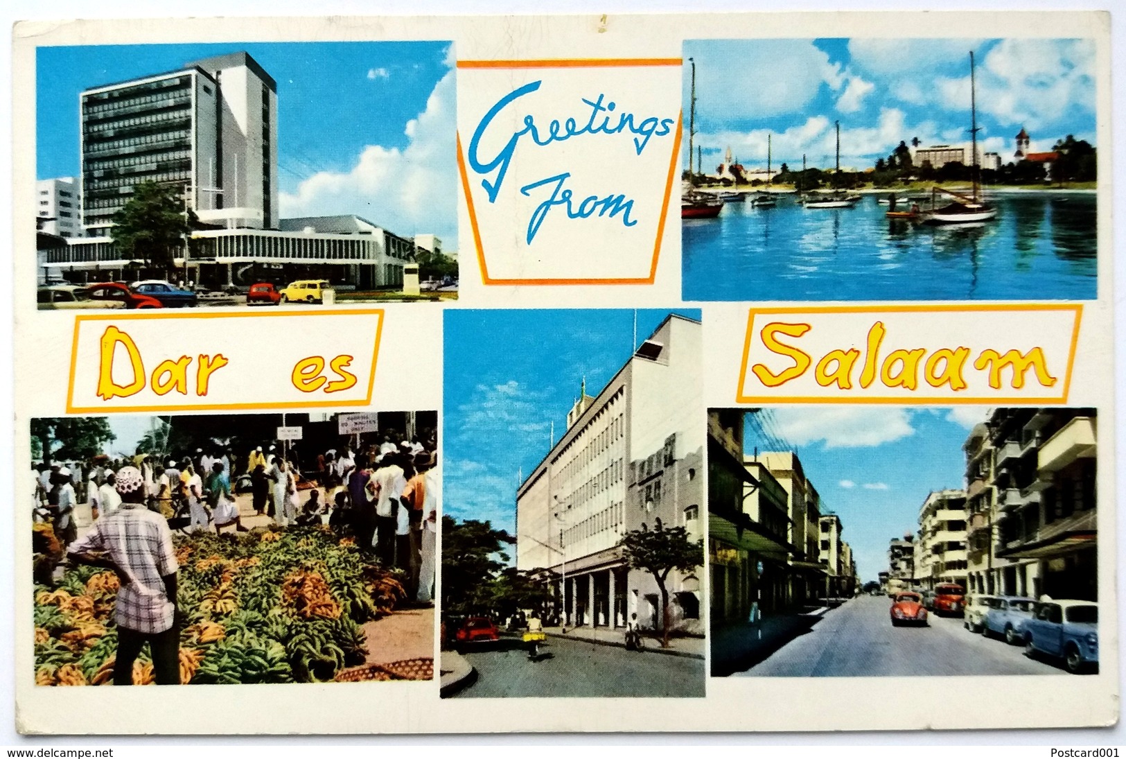 #434   Views Of Dar Es Salaam - TANZANIA - Used Postcard - Tanzania