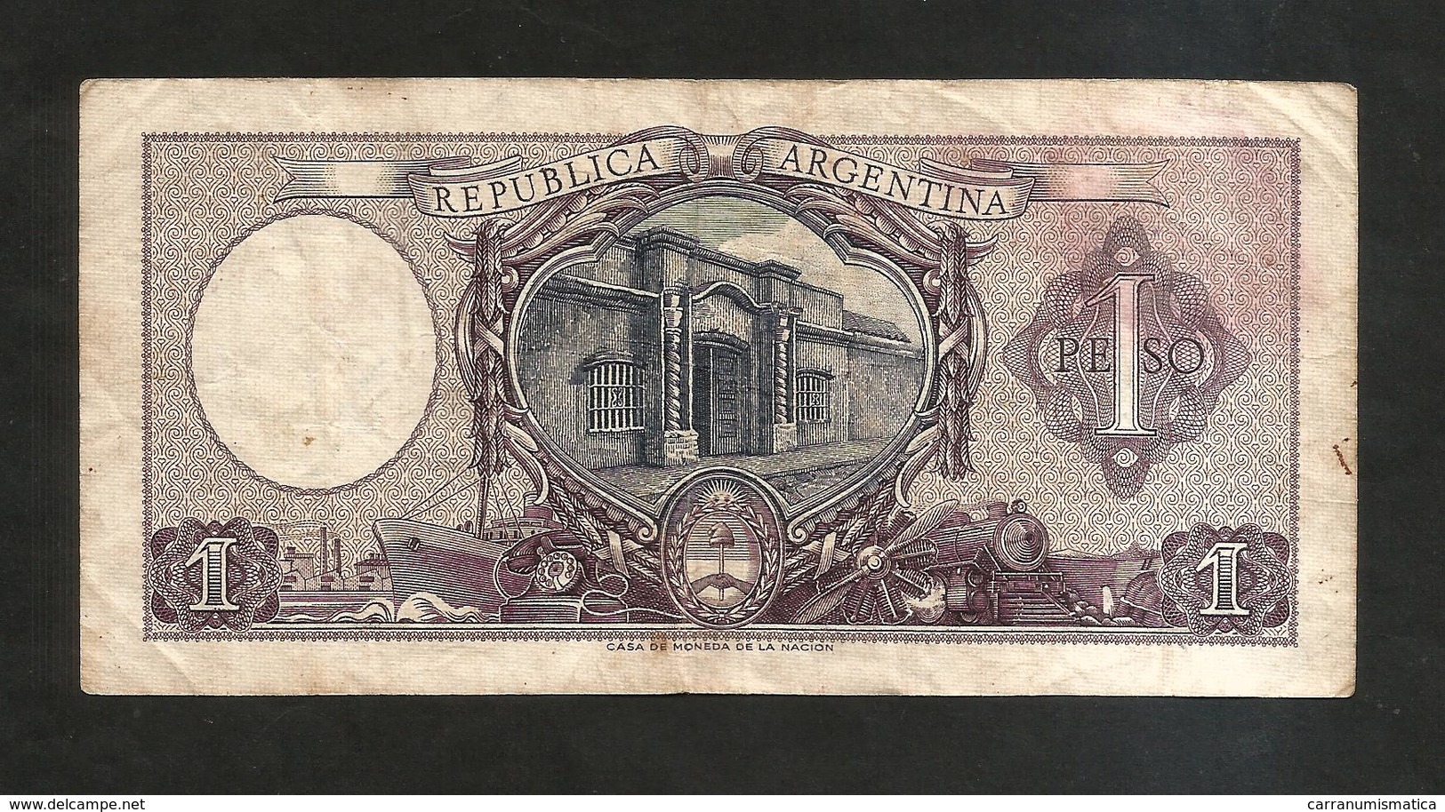 ARGENTINA - El BANCO CENTRAL De La REPUBLICA ARGENTINA - 1 PESO - - Argentina