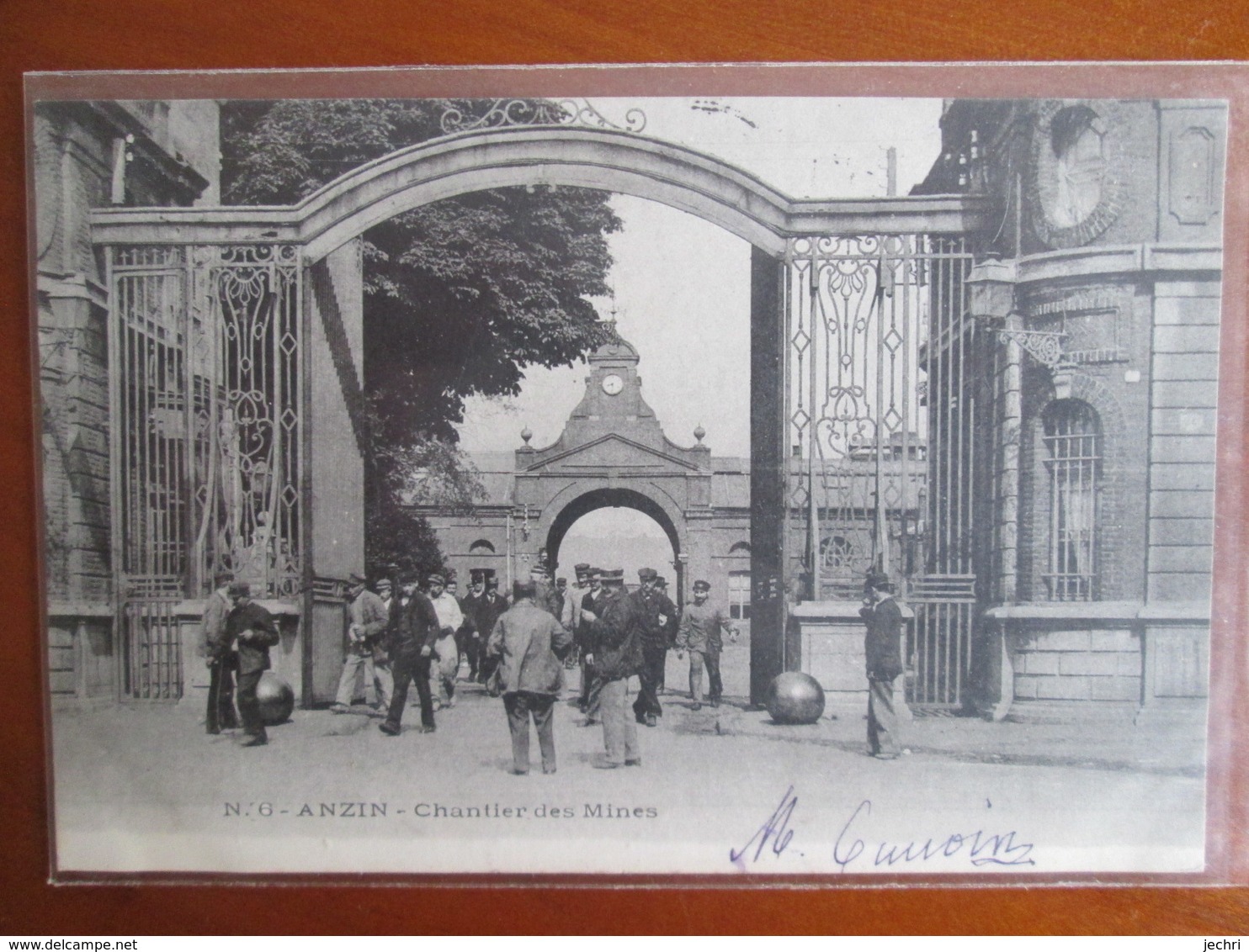 Anzin . Chantier Des Mines . Dos 1900 - Anzin