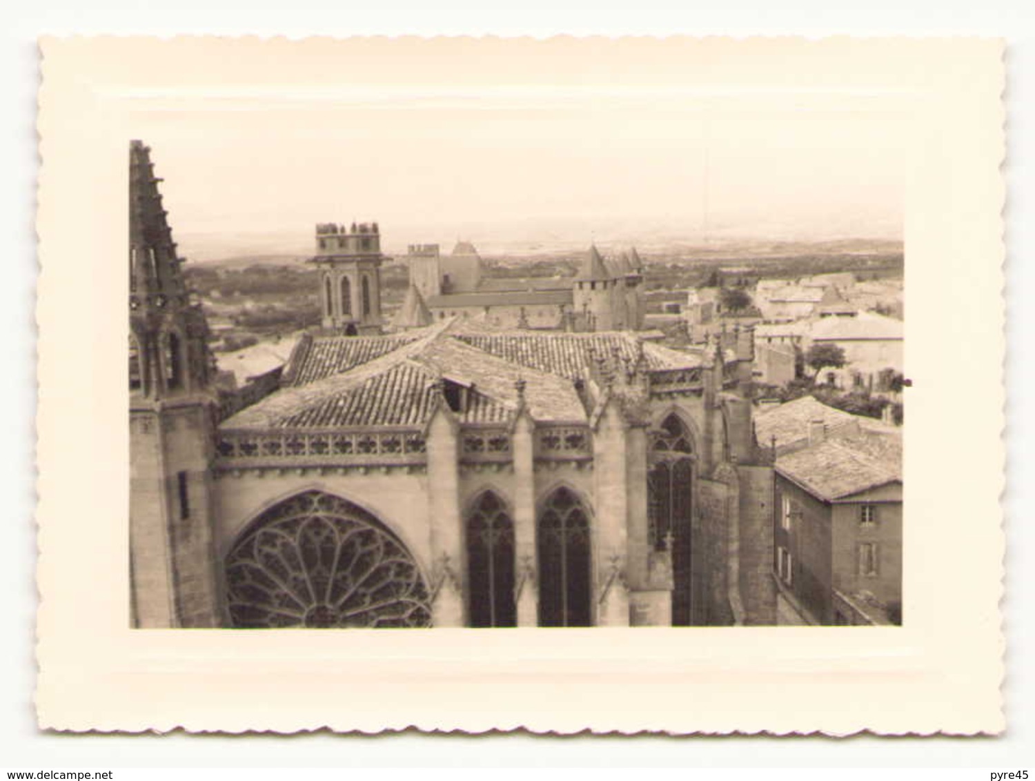 PHOTO DE CARCASSONNE 10 X 8 CM - Lieux