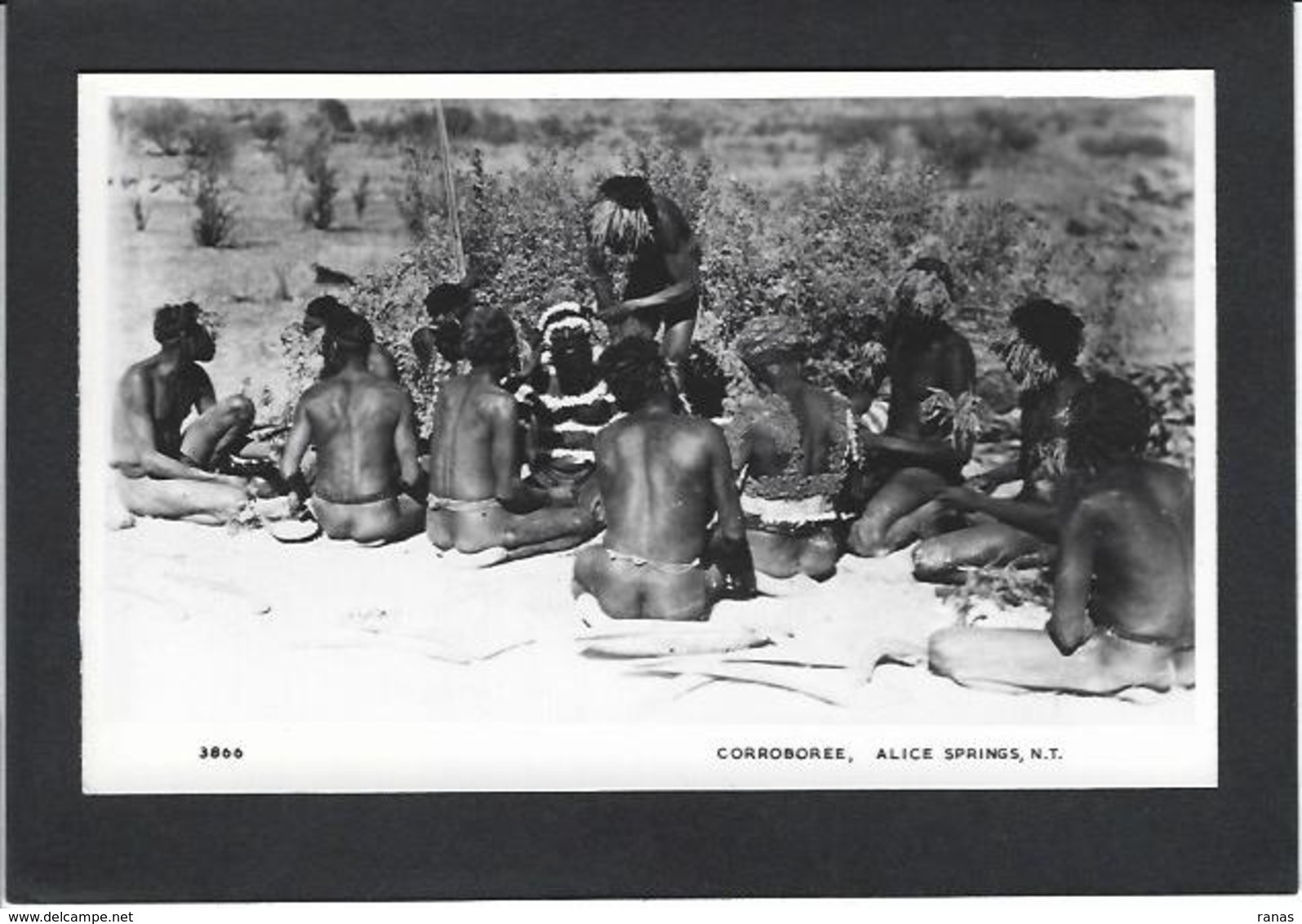 CPA Australie Australia Aborigène Non Circulé Carte Photo RPPC - Aborigènes