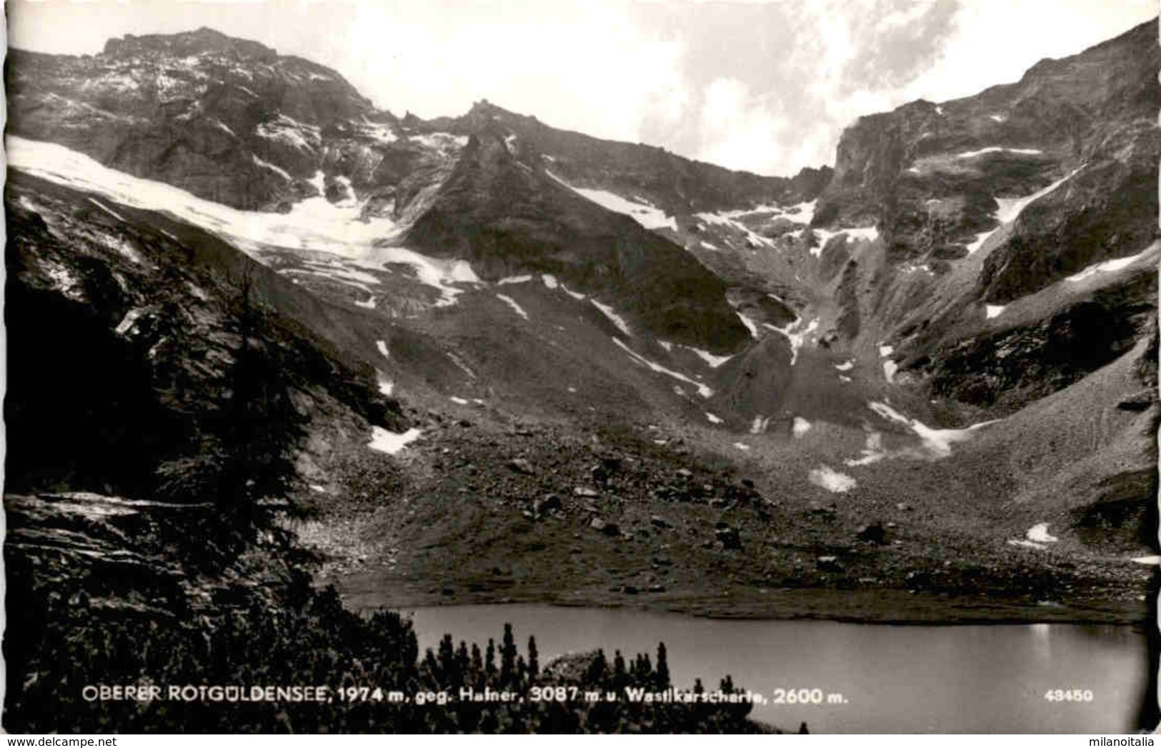 Oberer Rotgüldensee Gegen Hafner U. Wastlkarscharte (43450) * 19. 8. 1959 - Sonstige & Ohne Zuordnung