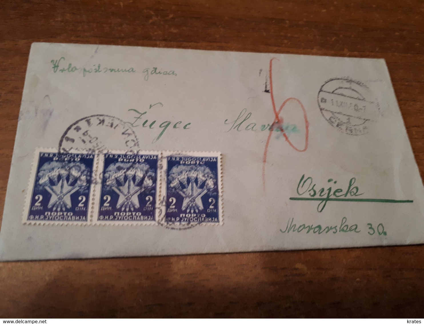 Old Letter - Yugoslavia, Porto - Sonstige & Ohne Zuordnung