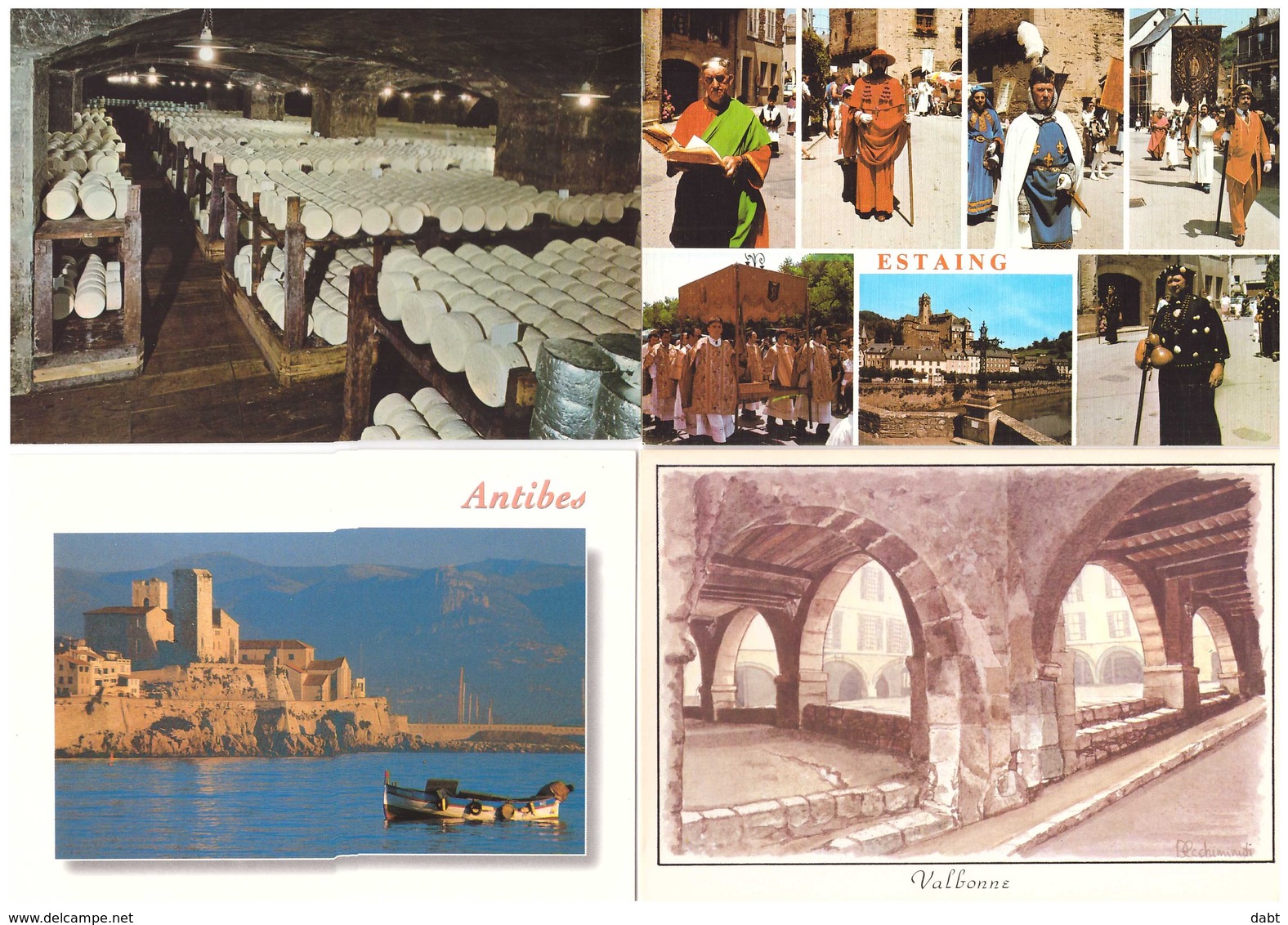 lot 678 cartes postales de France , les cartes scannées sont incluses dans le lot