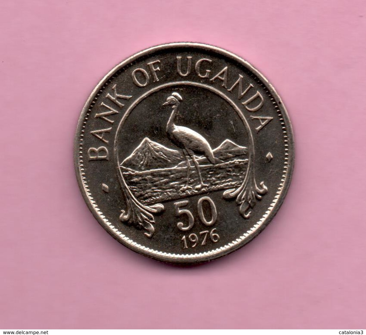 UGANDA - 50 Cents 1976 ***Alto Valor Catalogo - Ouganda