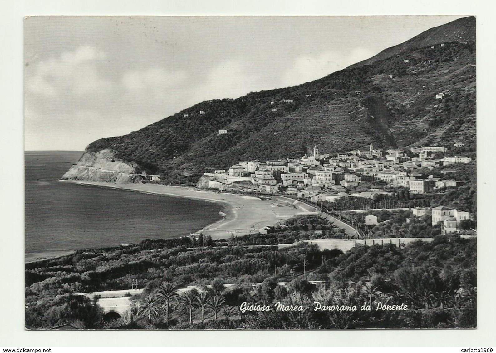 GIOIOSA MARINA - PANORAMA DA PONENTE   VIAGGIATA FG - Messina