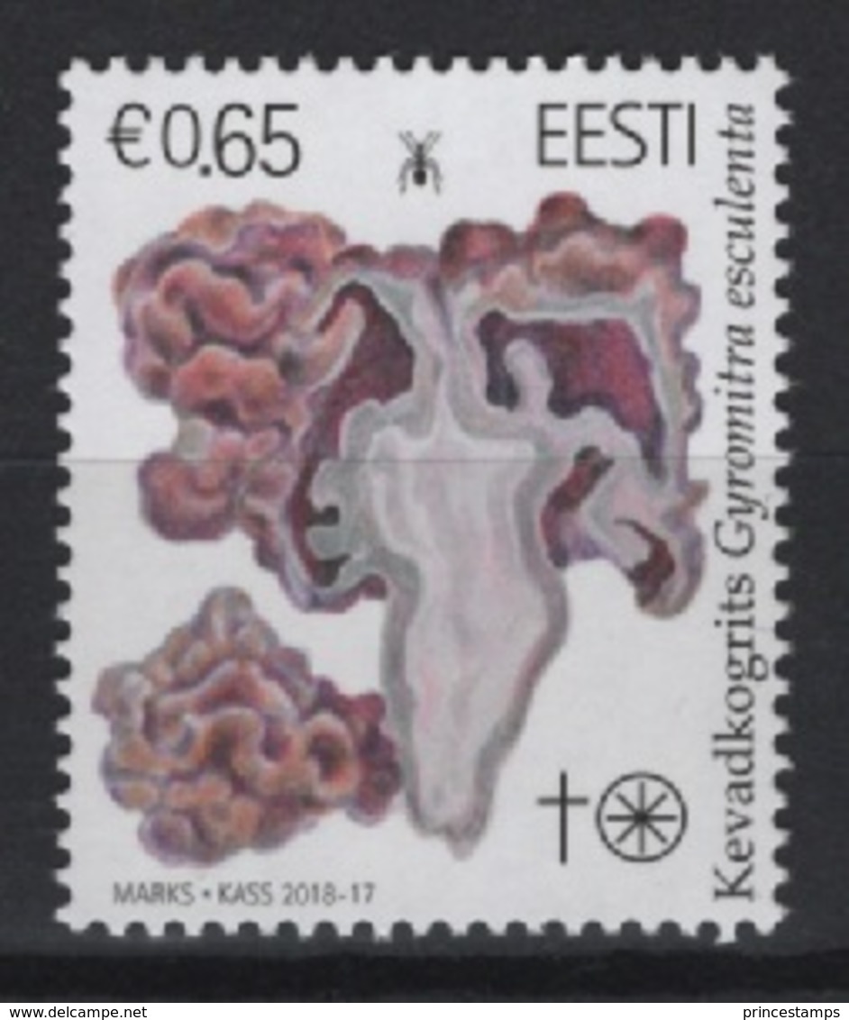 Estonia (2018) - Set -  /  Setas - Pilze - Mushrooms - Champignons - Fungi - Cogumelos - Funghi - Hongos