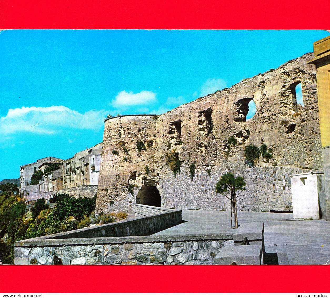 ITALIA - CALABRIA - Cartolina Viaggiata Del 1972 -  Ardore (RC) - Il Castello - Lato Sud - Altri & Non Classificati