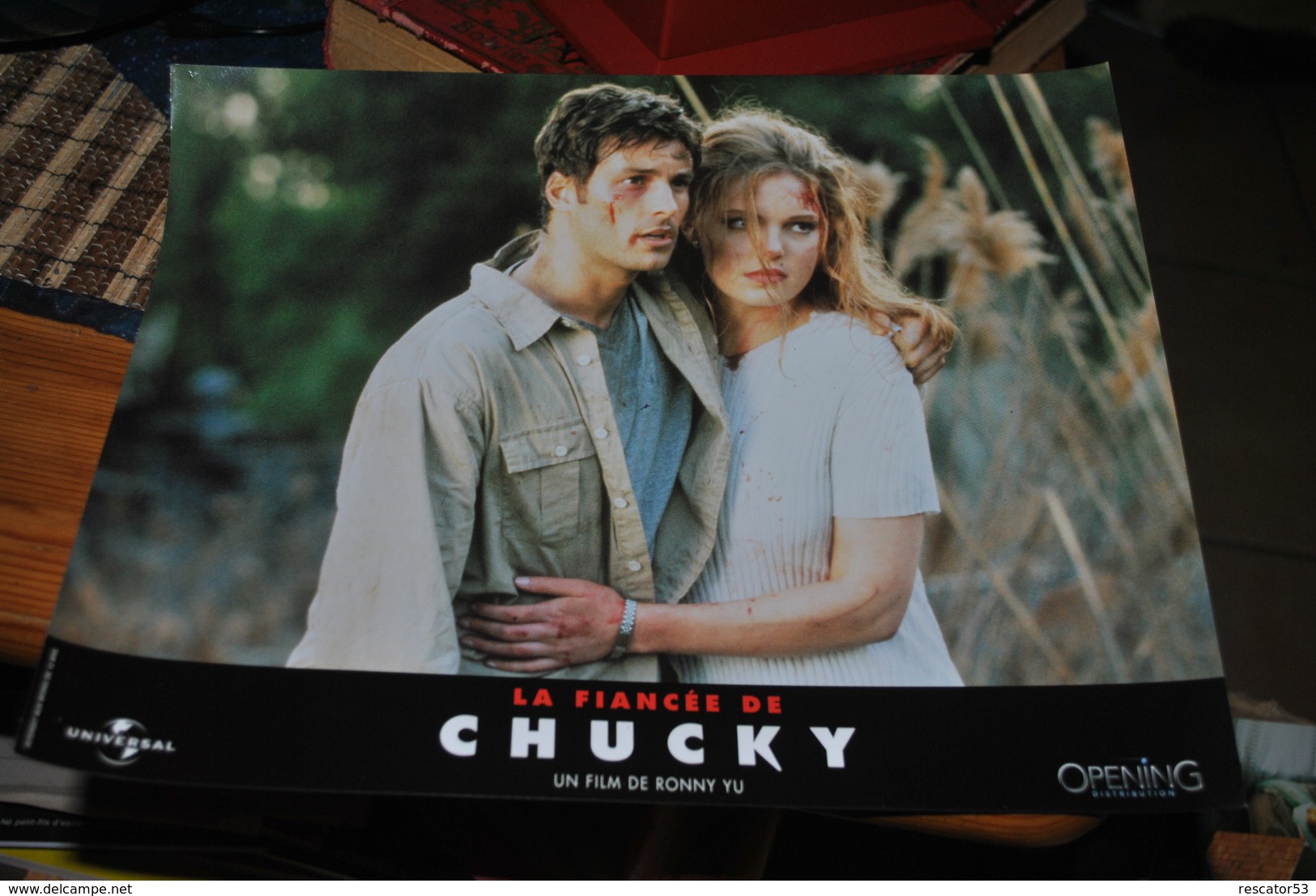 Rare Affichette Film La Fiancée De Chucky  Format 21x30 Cm - Affiches & Posters